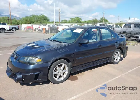2002 Nissan Sentra Se-R из США, поврежденный, VIN 3N1AB51A12L725716